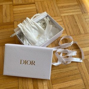 Dior Box with Pouch and Ribbon